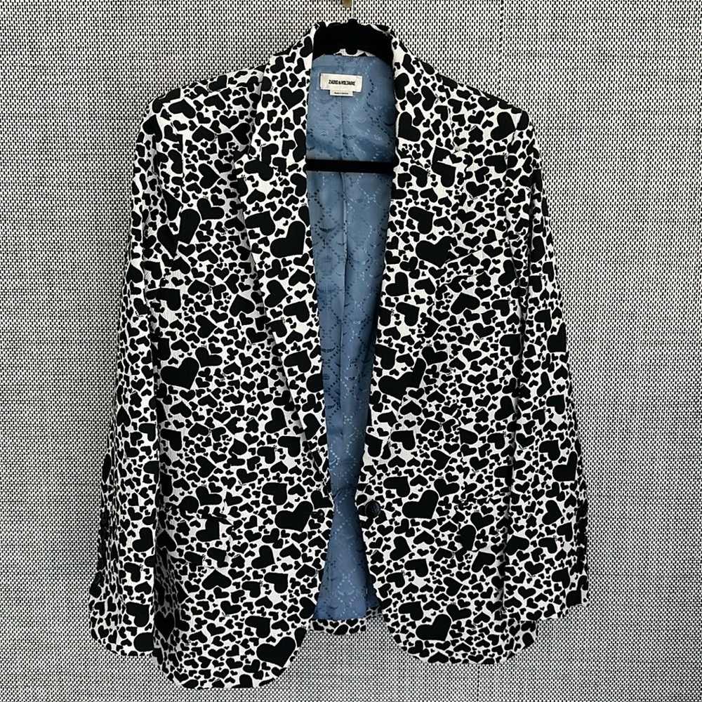 Zadig and Voltaire NEW blazer of hearts 💕 TOP seller!